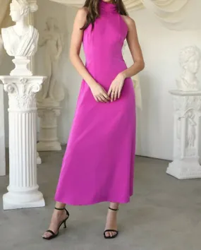 Adelyn Rae - Alize Halter Maxi Dress