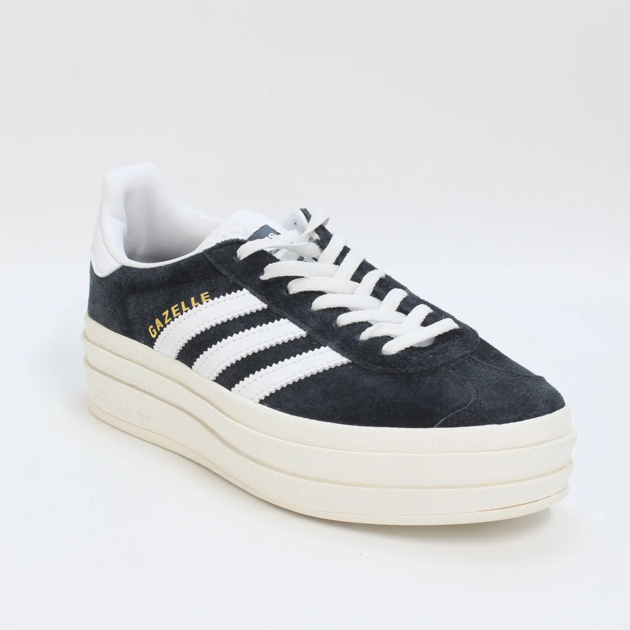 adidas Gazelle Bold W Core Black Cloud White Core White Trainers