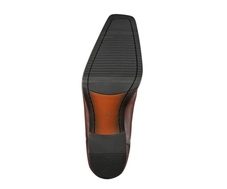 Amali Victor Slip On Luxury Loafers Men’s Vegan Leather Brown