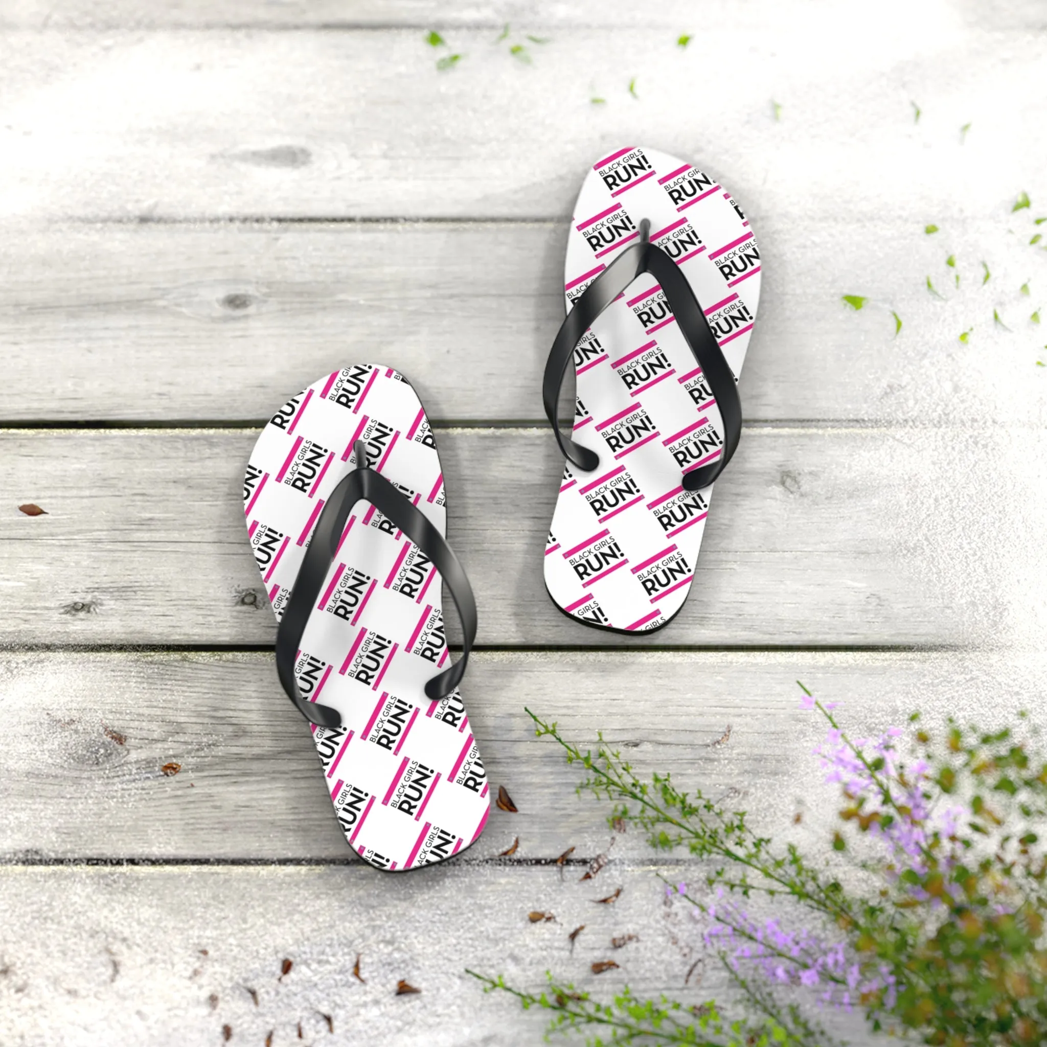 Black Girls Run Flip Flops