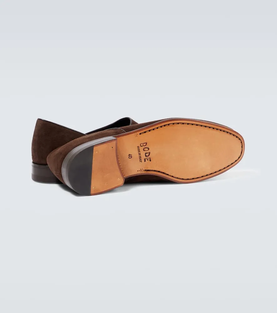 Bode House Shoe suede loafers