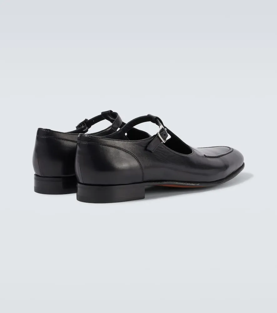 Bode School leather loafers