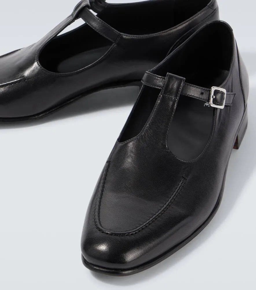 Bode School leather loafers