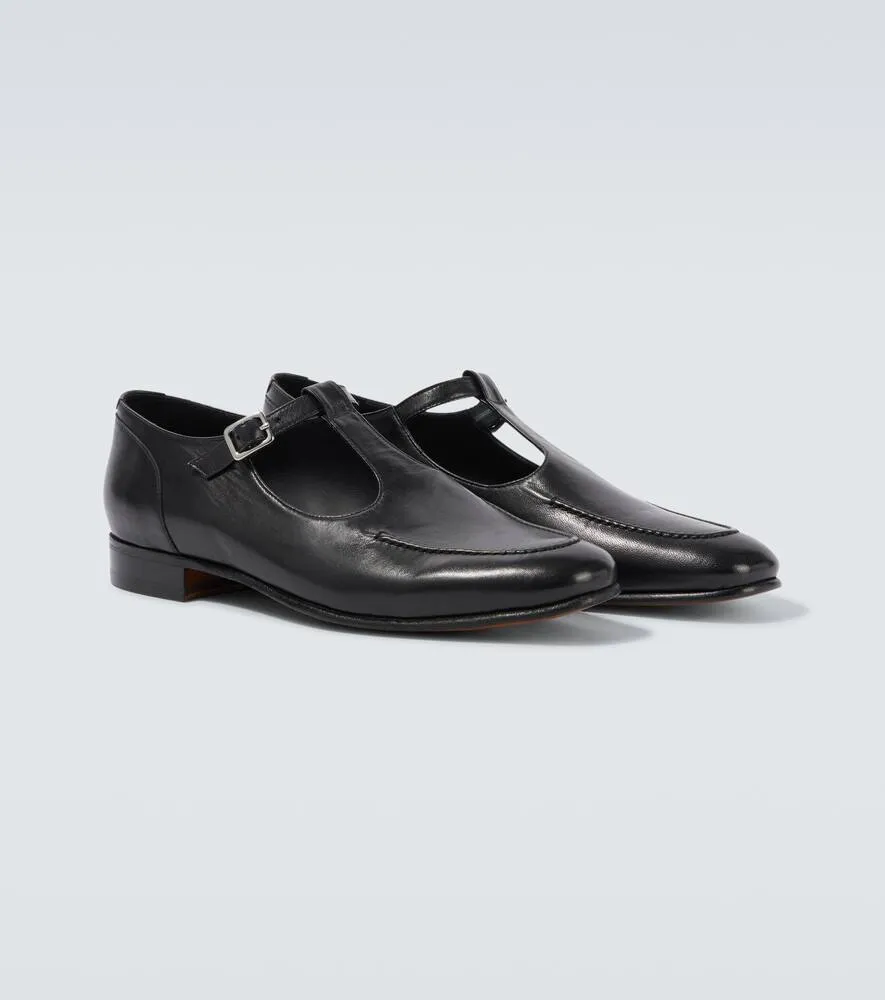 Bode School leather loafers