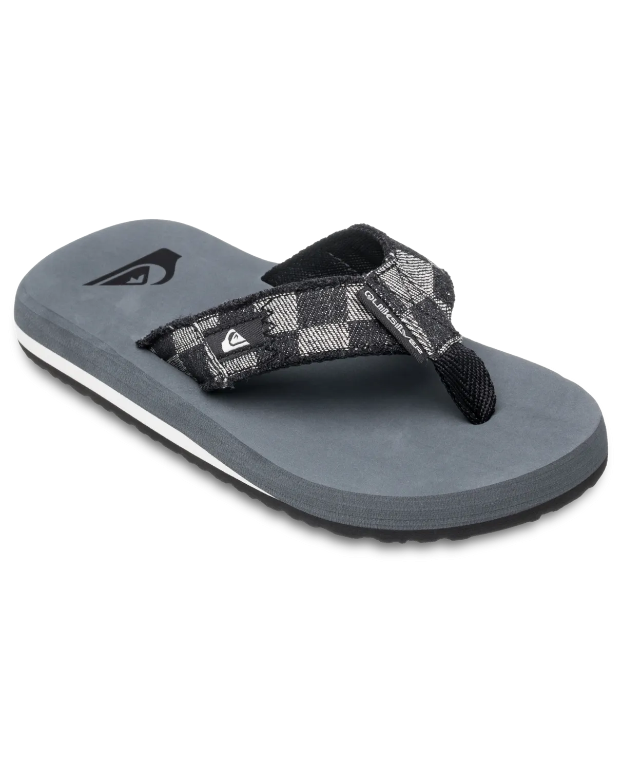 Boys Monkey Abyss Flip Flops in Grey