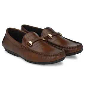 Buckled Formal Loafers For Men by Egoss