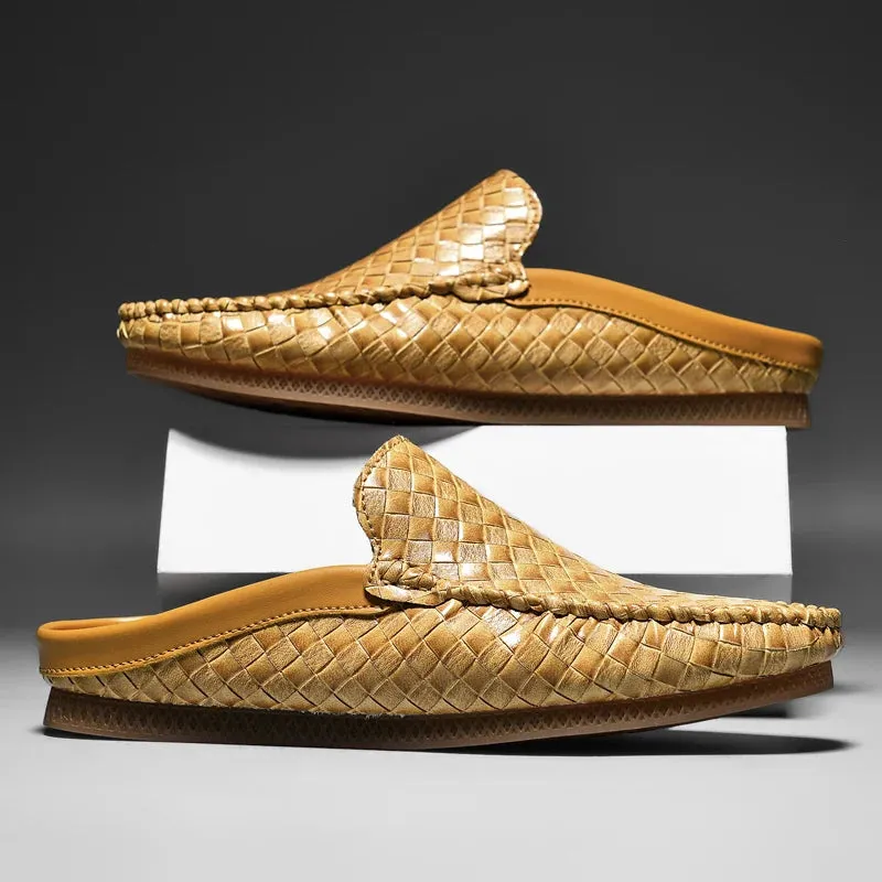 Burmese Woven Slip-Ons