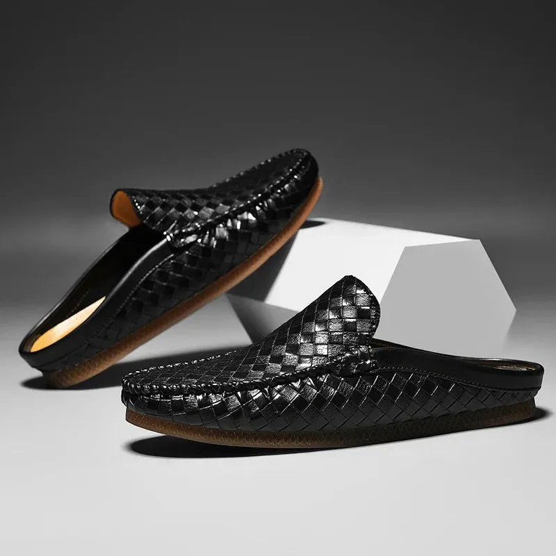 Burmese Woven Slip-Ons