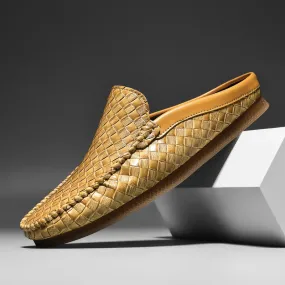 Burmese Woven Slip-Ons