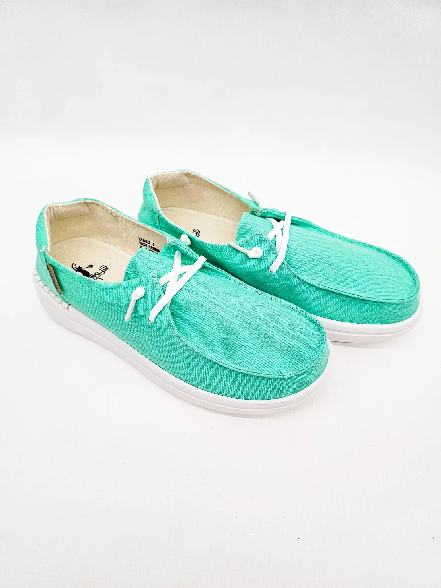 Corkys Kayak 2 Neon Green Slip-On Boat Shoes