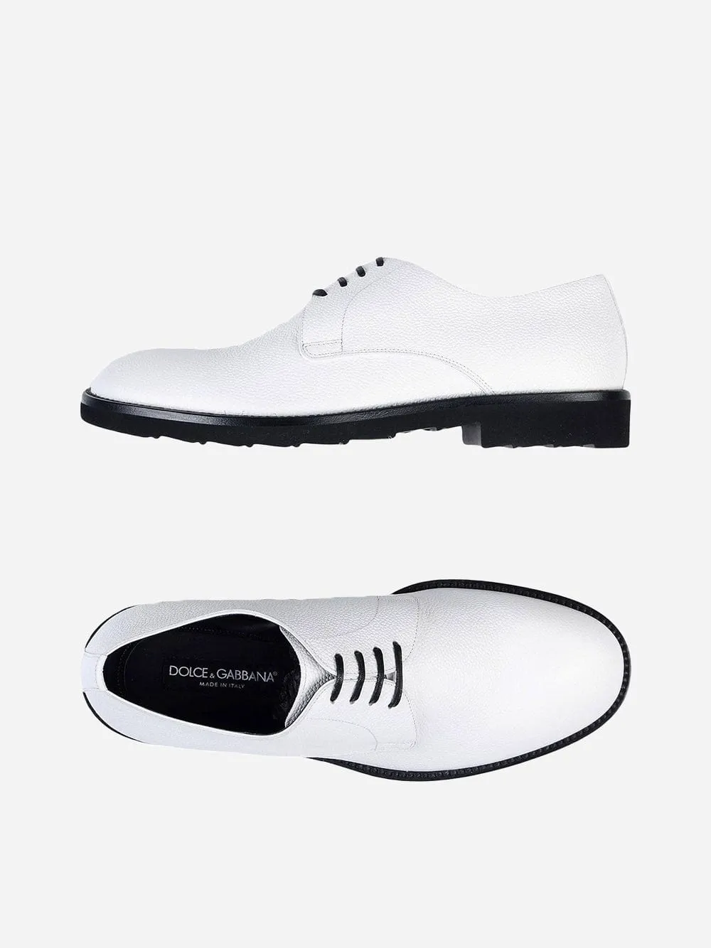 Derby Laced Leather Shoes
