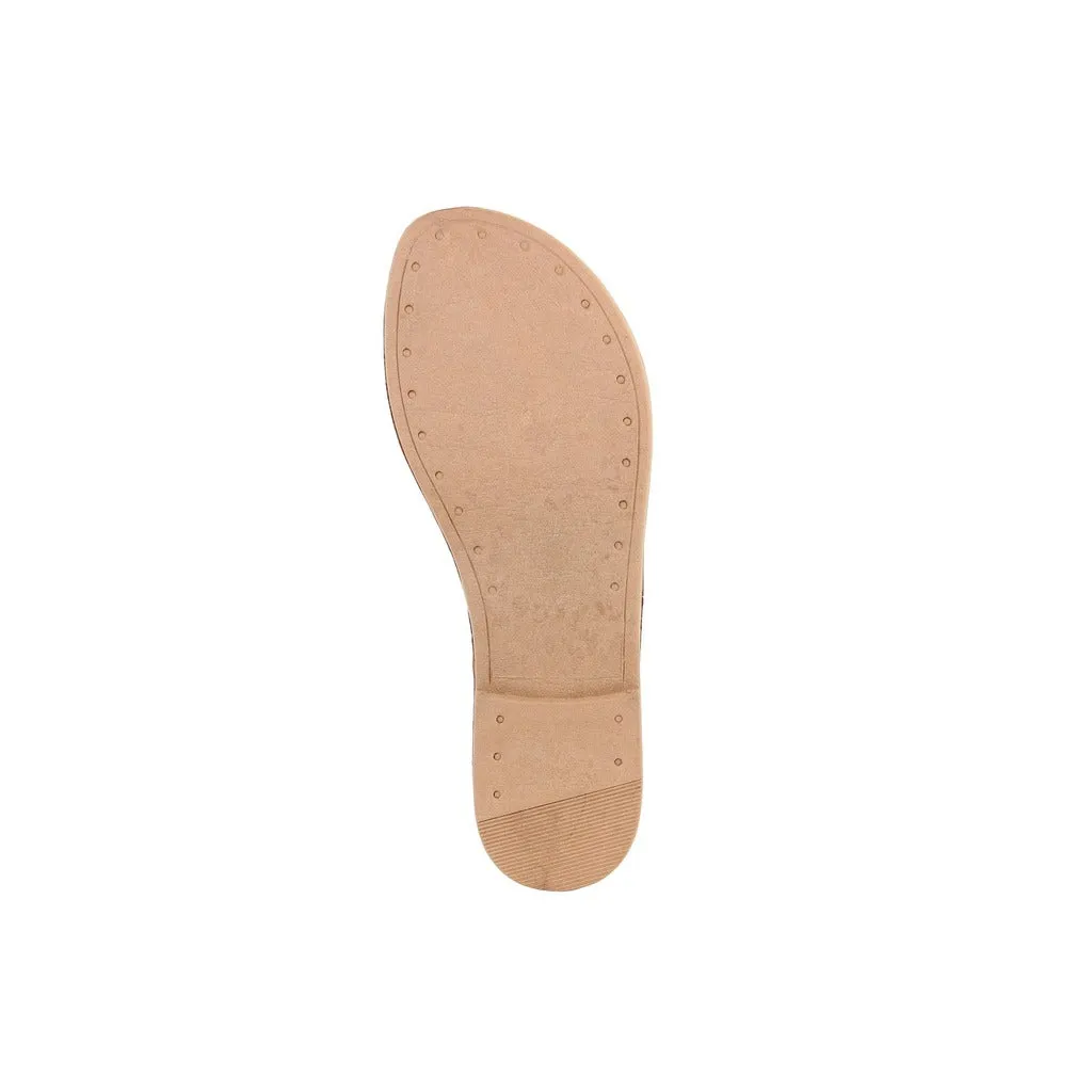 Fashion Attitude Women's Leather Flip Flops - FAME23_O687
