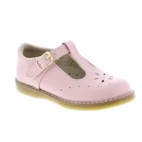 Footmates Girls Shoes - Sherry T-Strap - Light Pink