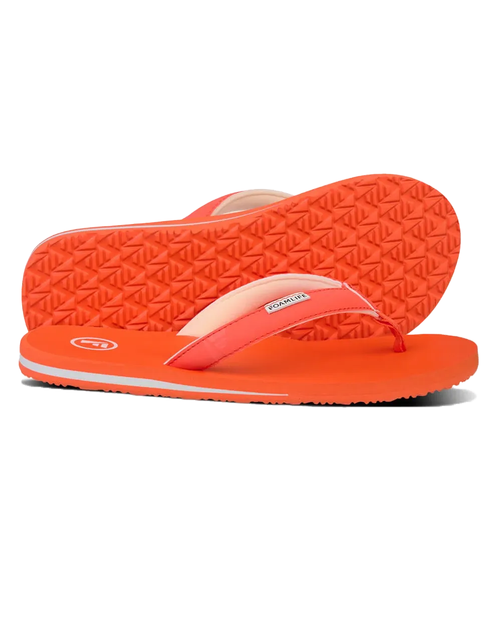 Lixi Flip Flops in Neon Orange