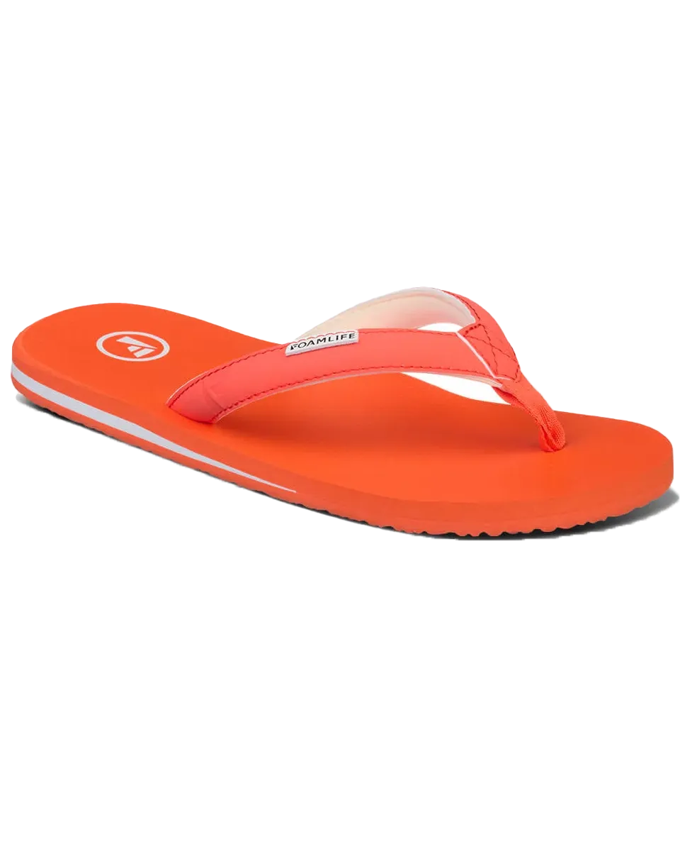 Lixi Flip Flops in Neon Orange