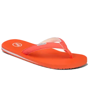 Lixi Flip Flops in Neon Orange