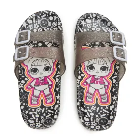 L.O.L. Surprise! Girls 11-3 Double Buckle Slide Sandals