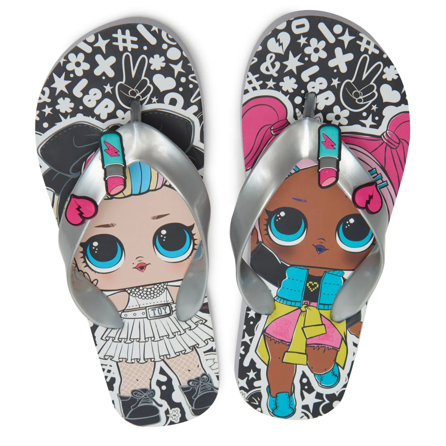 L.O.L. Surprise! Girls 11-3 Flip-Flops