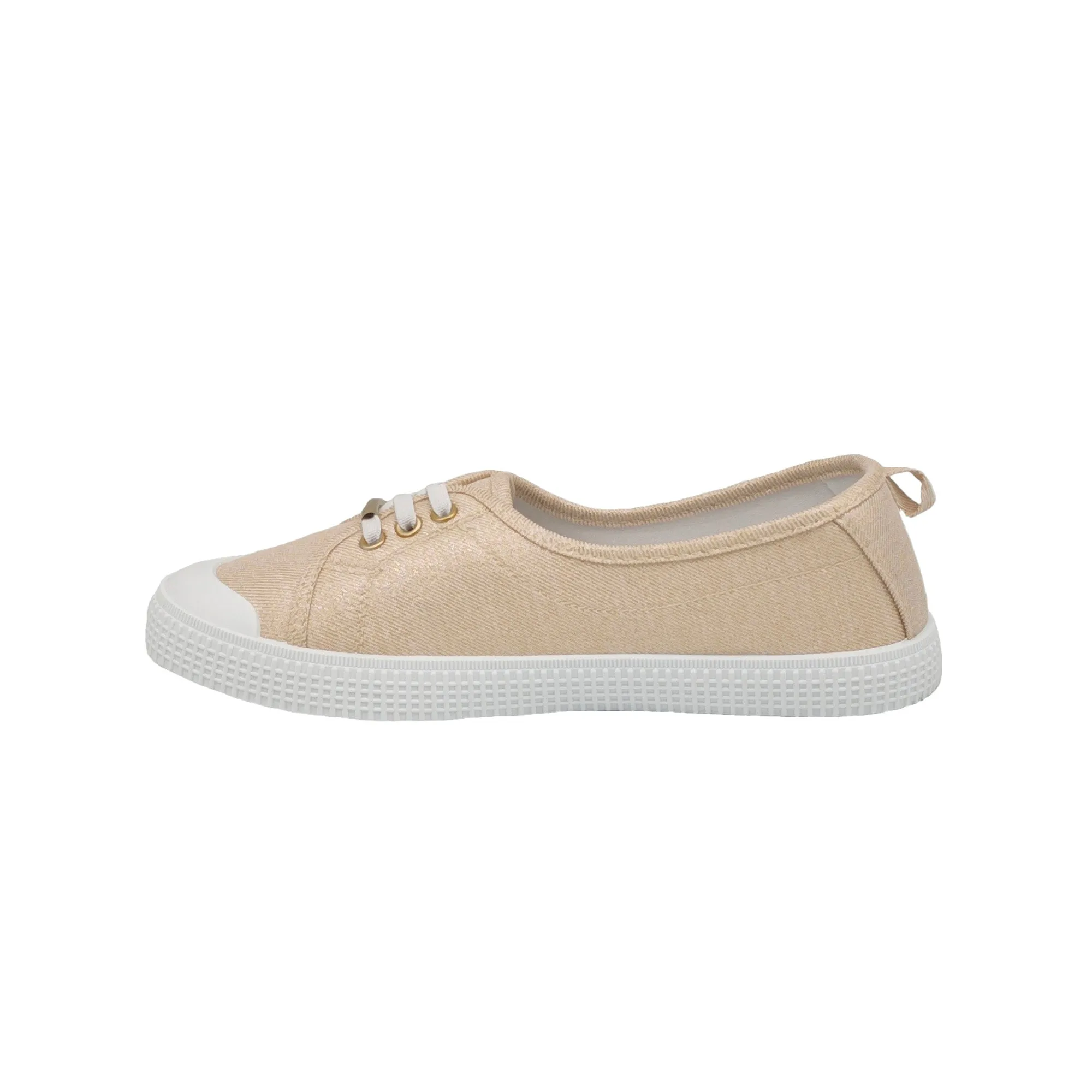 mySTYLE Women's 3-Eye Canvas Slip-On's