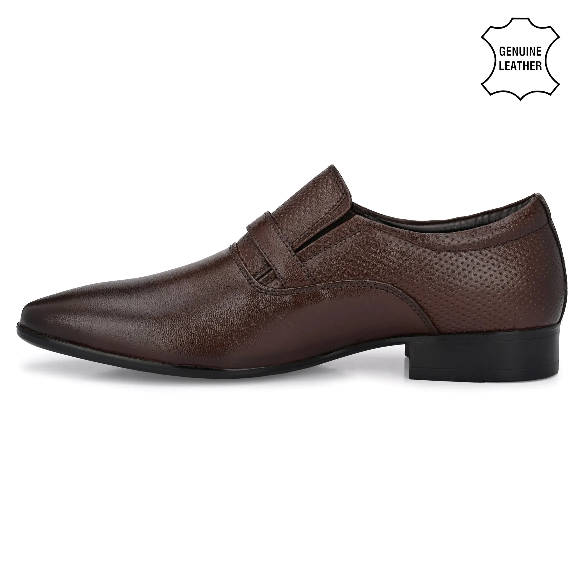 Reliable Full Grain Leather Slip Ons