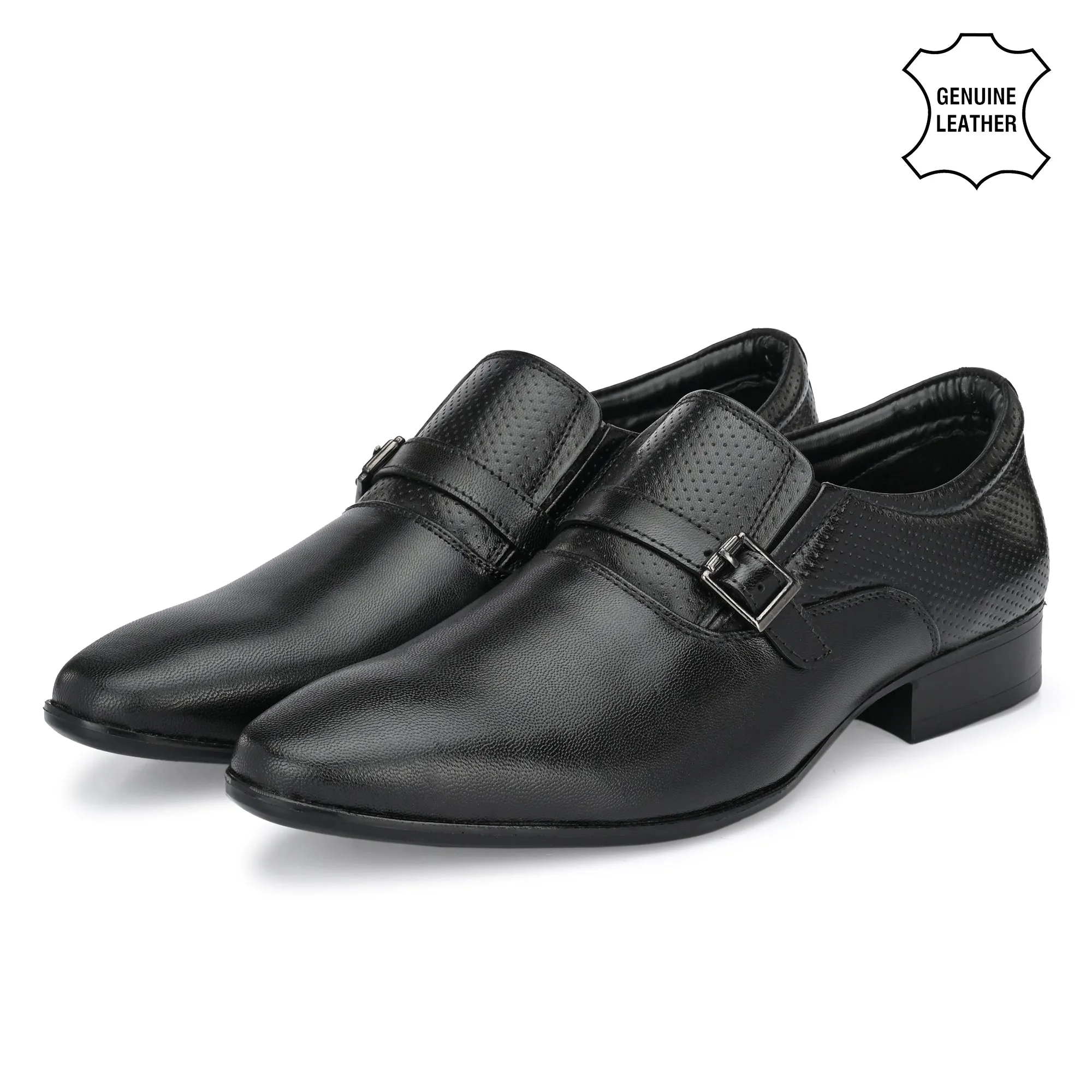 Reliable Full Grain Leather Slip Ons
