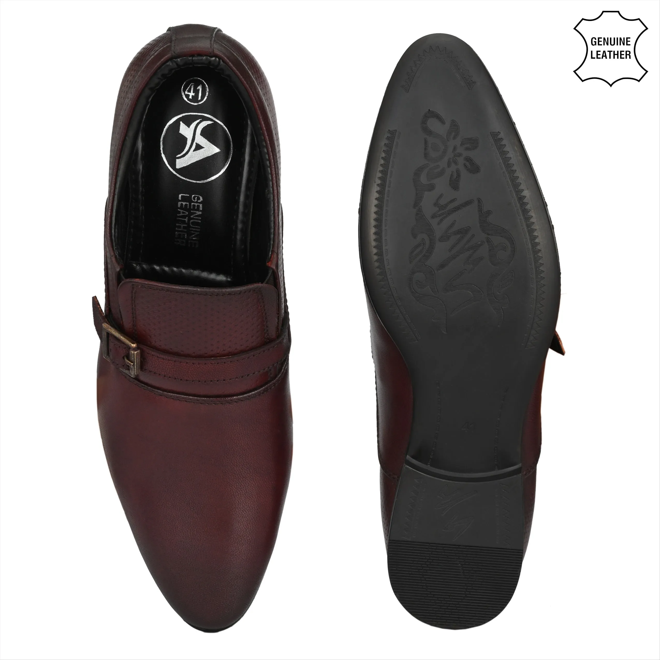 Reliable Full Grain Leather Slip Ons