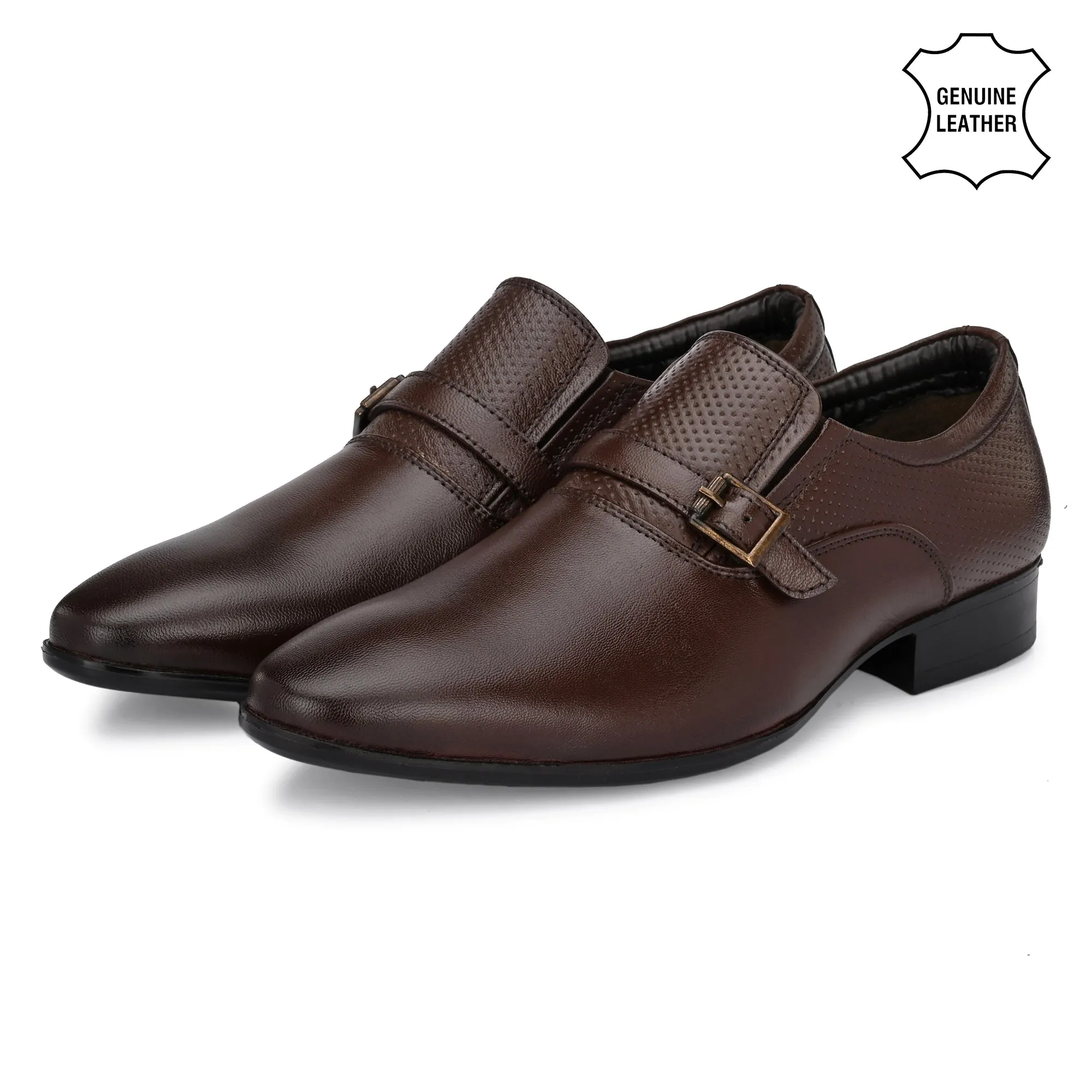 Reliable Full Grain Leather Slip Ons