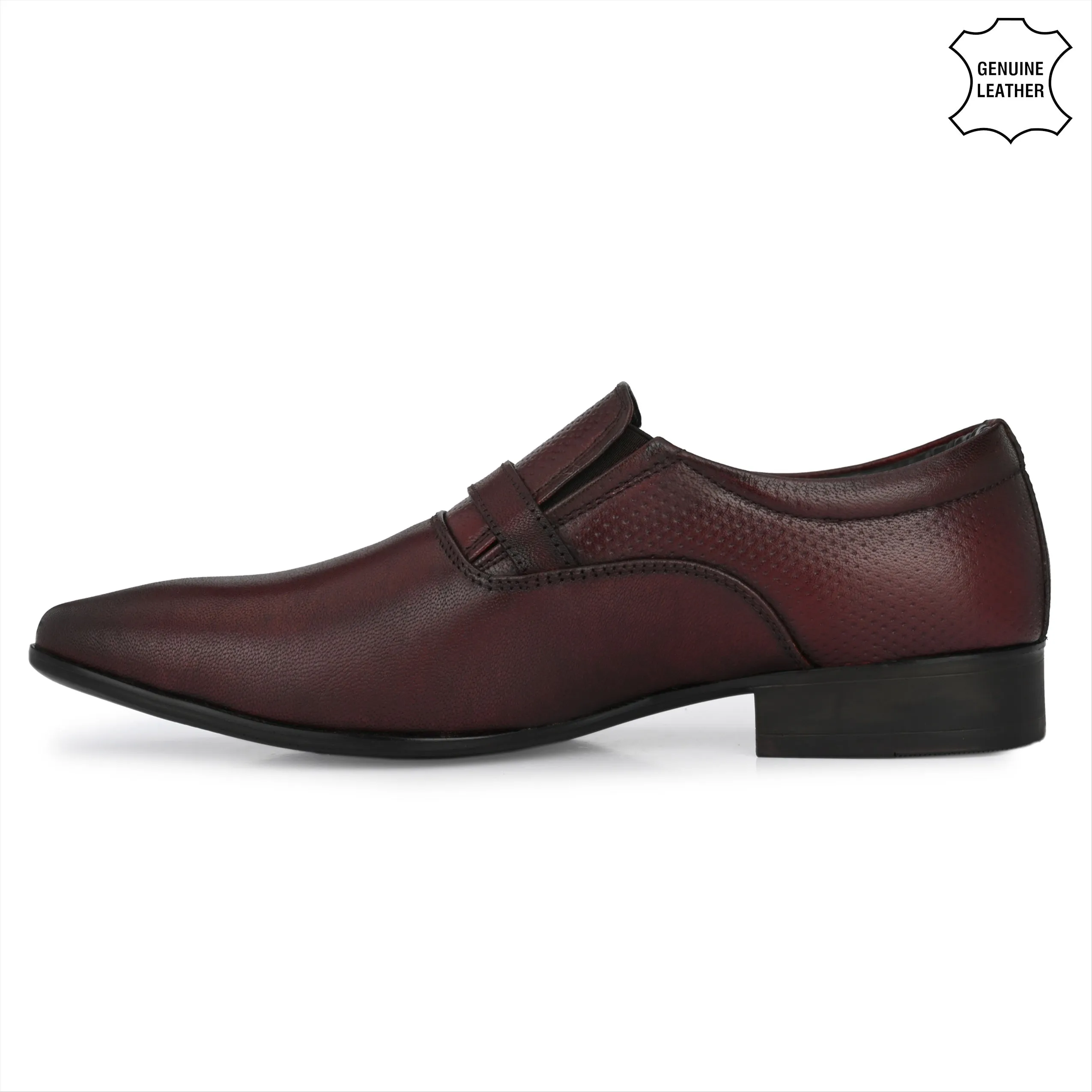 Reliable Full Grain Leather Slip Ons
