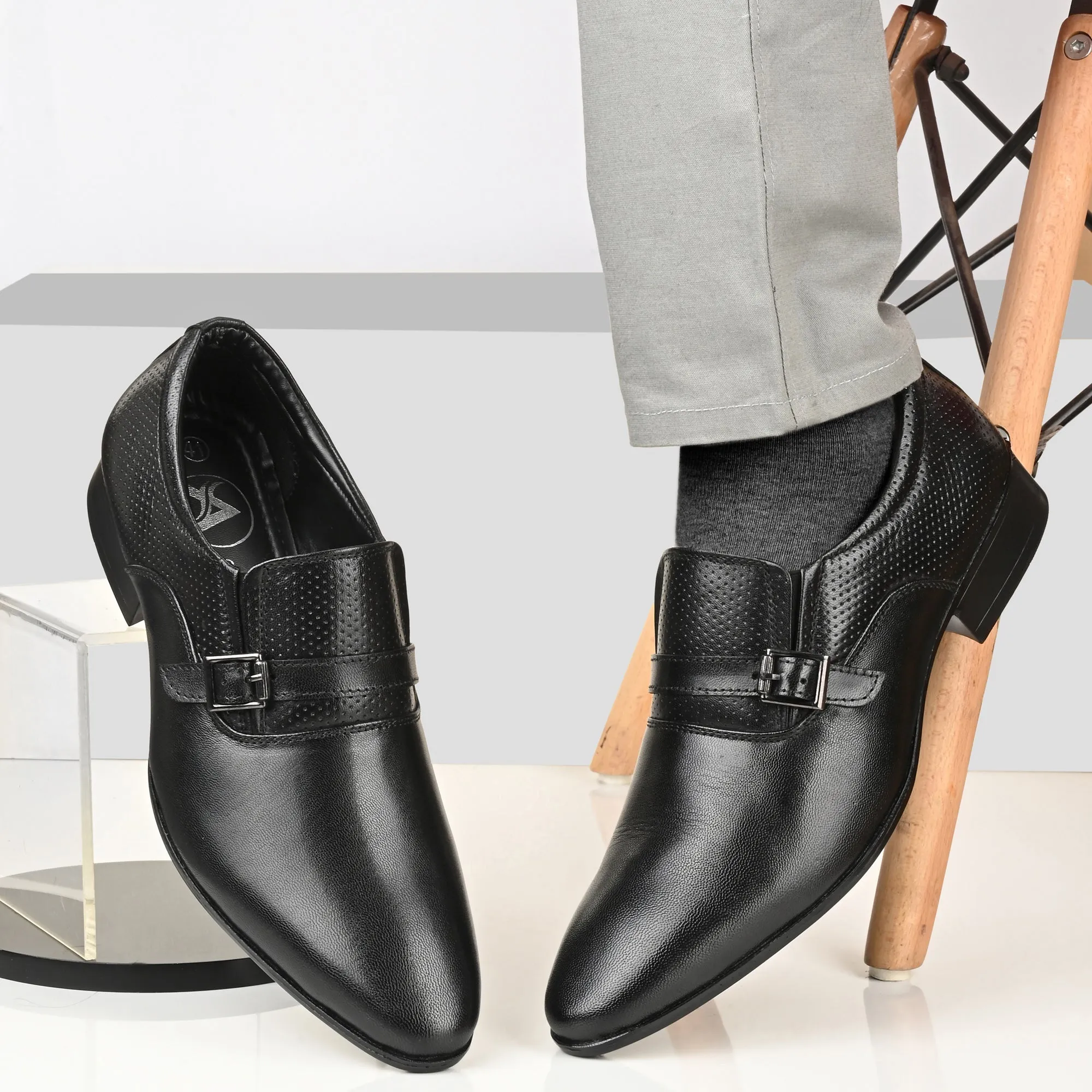 Reliable Full Grain Leather Slip Ons