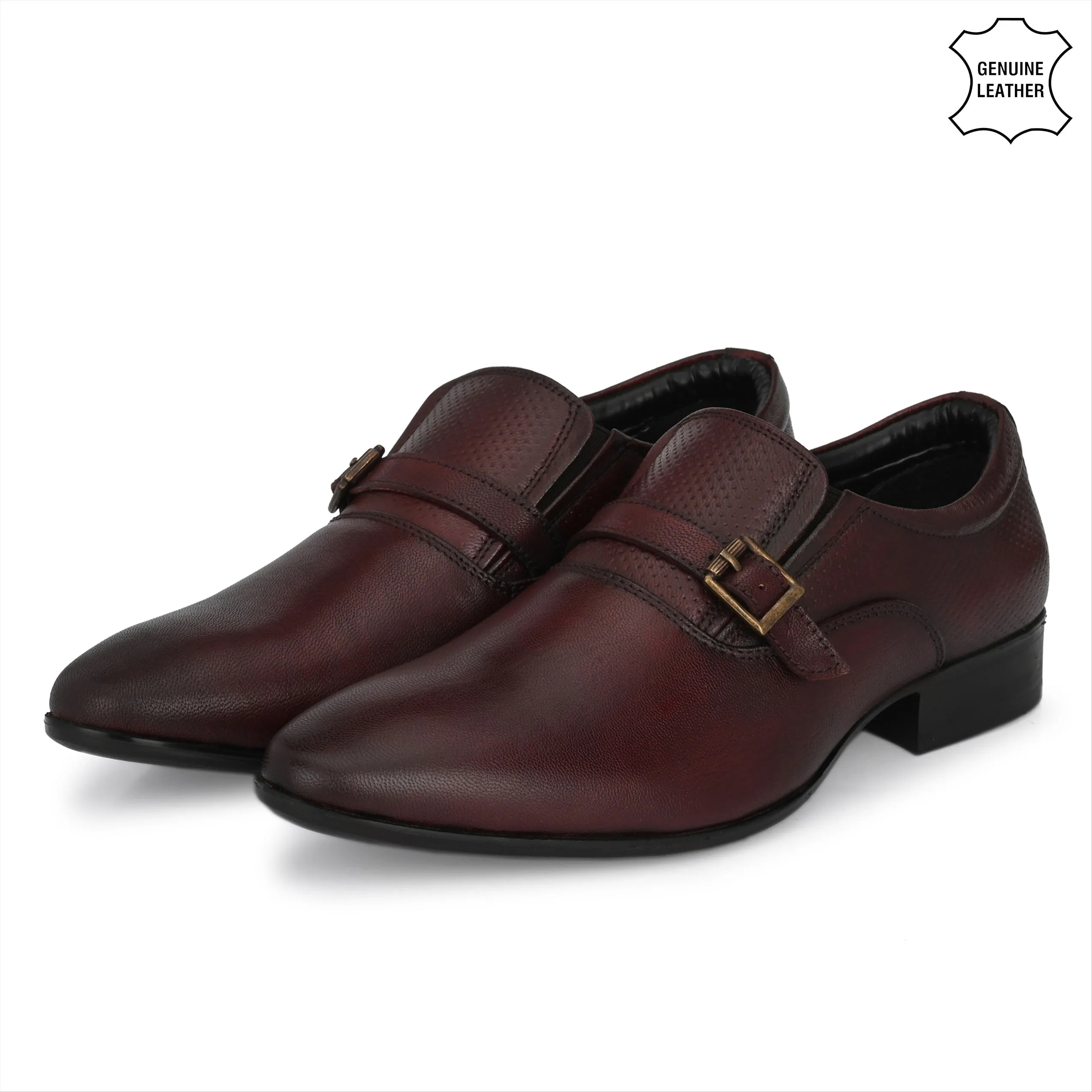 Reliable Full Grain Leather Slip Ons