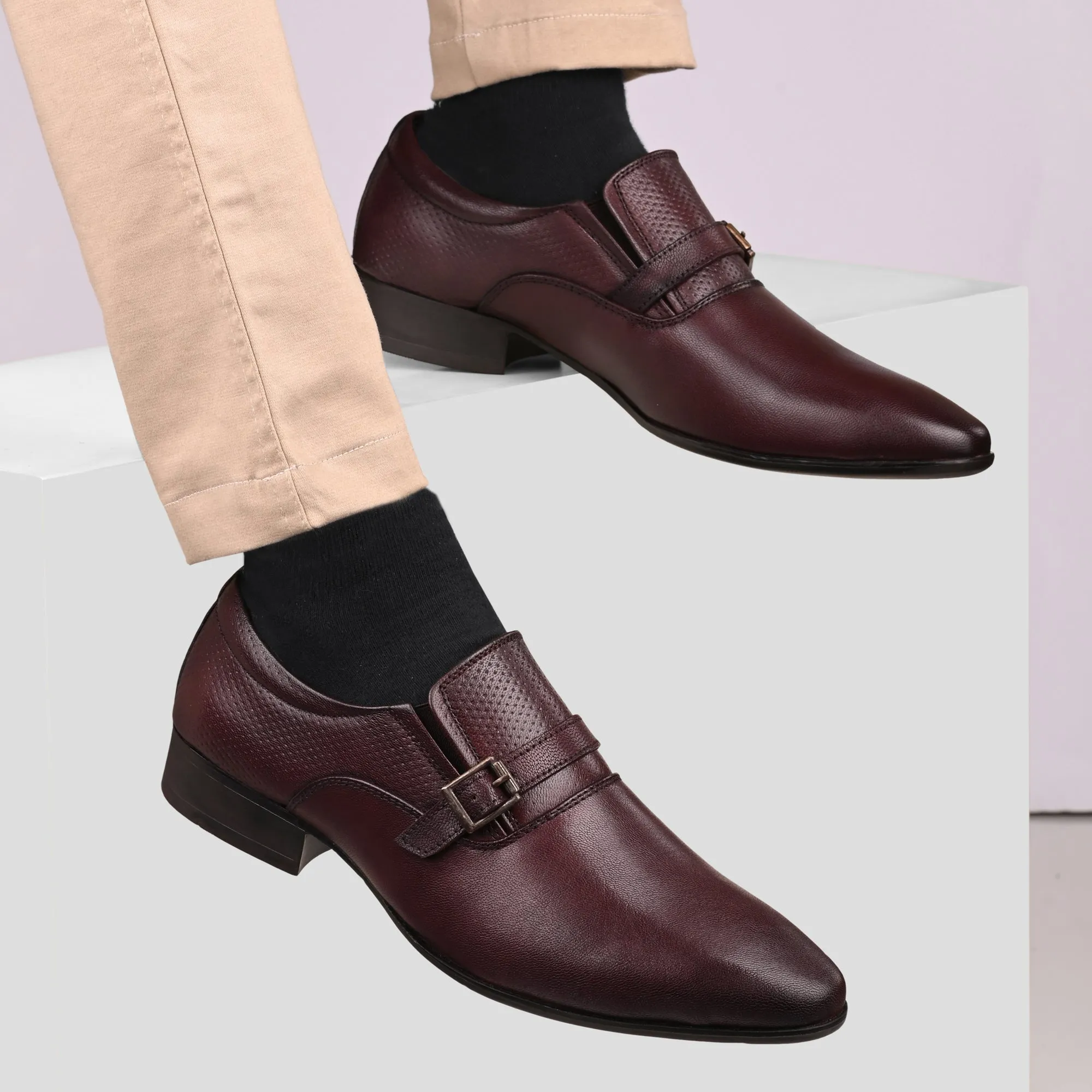 Reliable Full Grain Leather Slip Ons