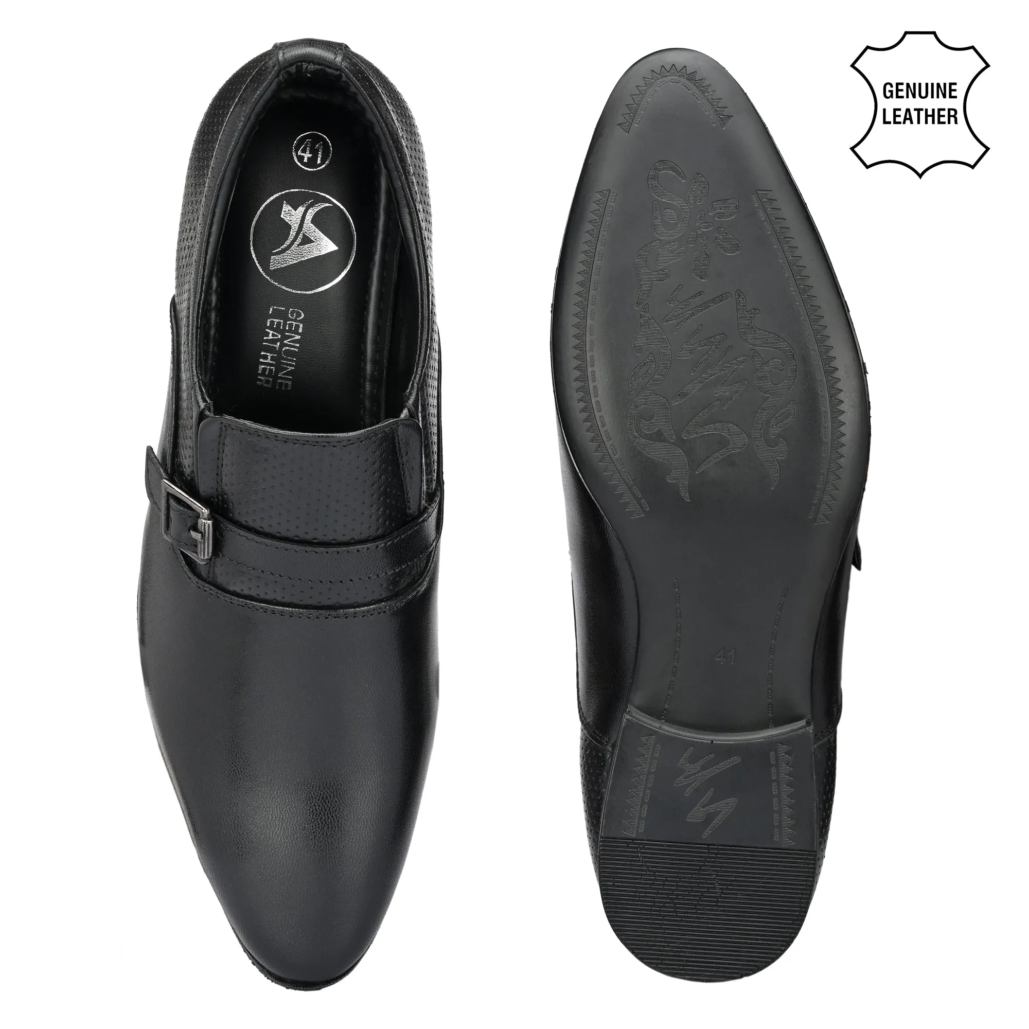 Reliable Full Grain Leather Slip Ons