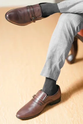 Reliable Full Grain Leather Slip Ons