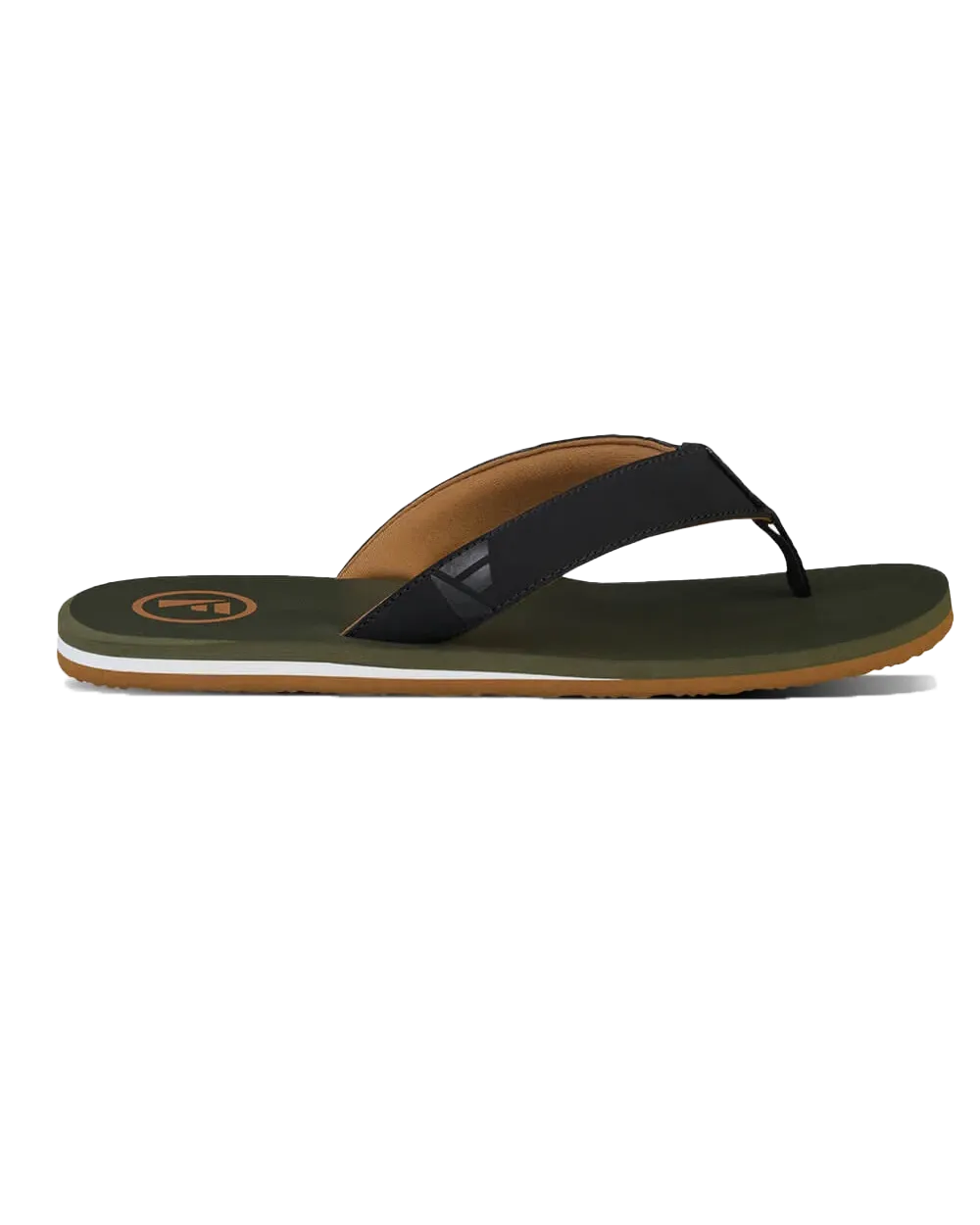 Traa SC Flip Flops in Olive