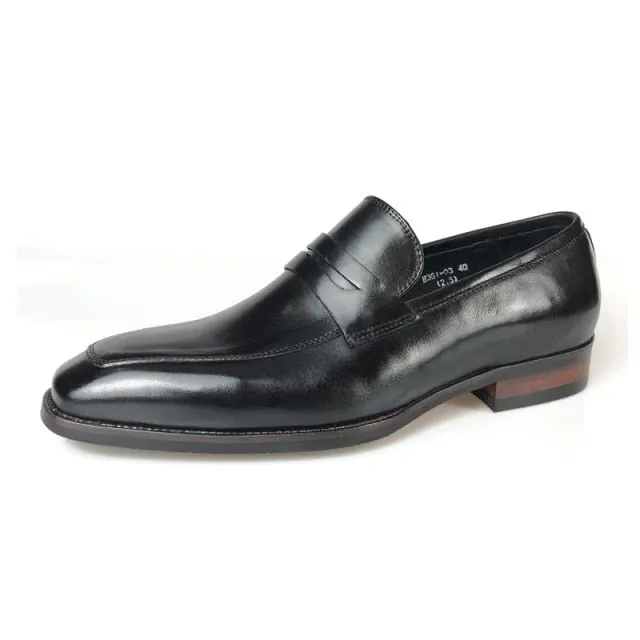 Veltique Luxe Croc Slip-Ons