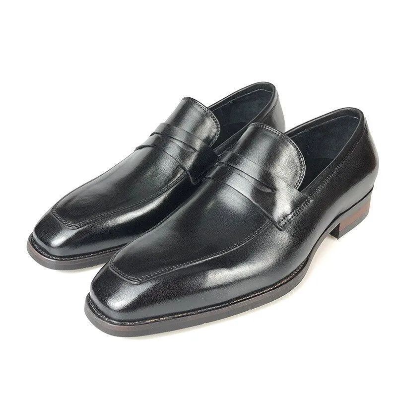 Veltique Luxe Croc Slip-Ons