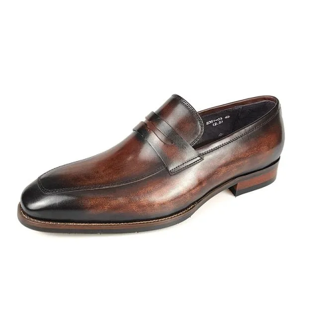 Veltique Luxe Croc Slip-Ons