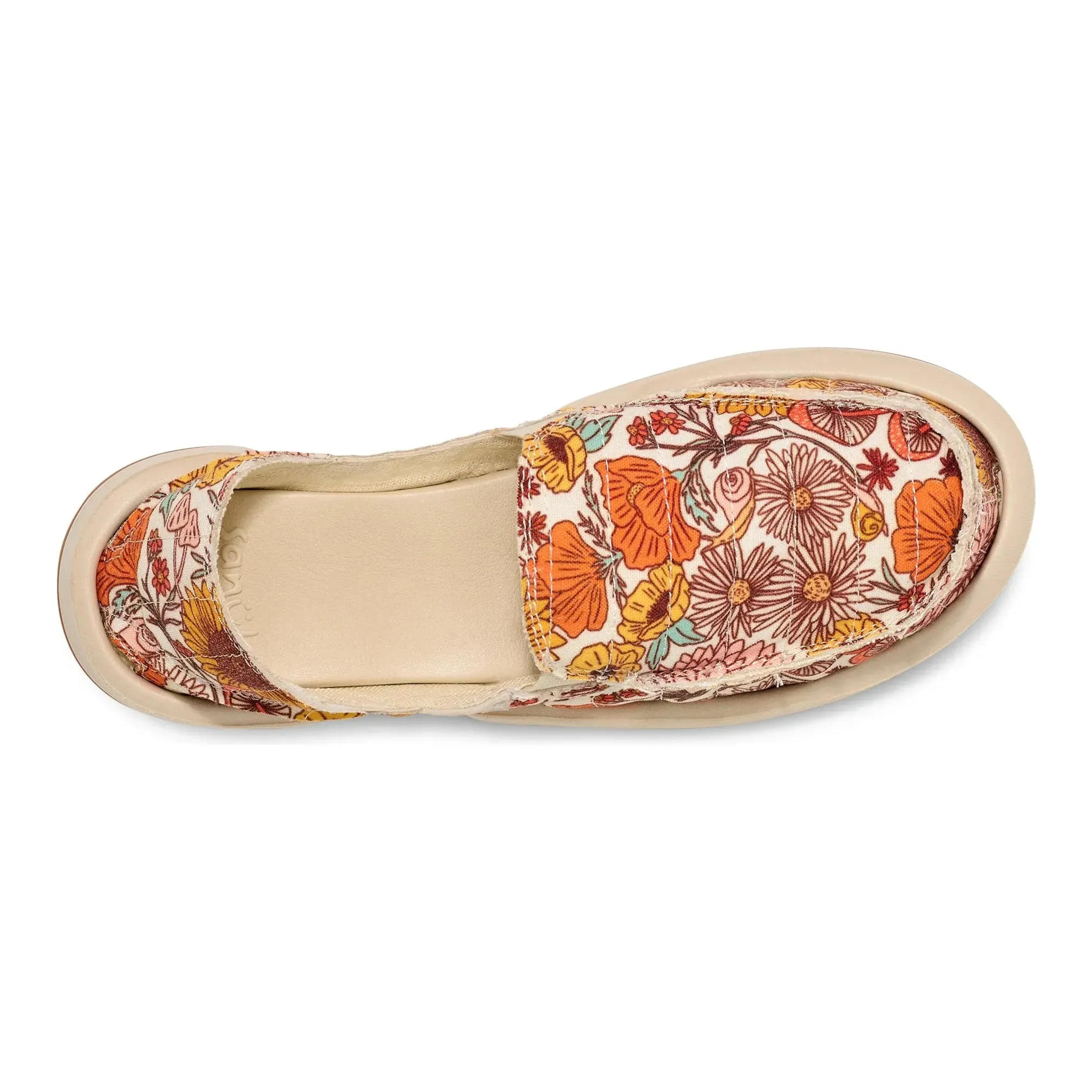 Women's Sanuk Donna Floral Quilt Casuals 1165291-SNSH