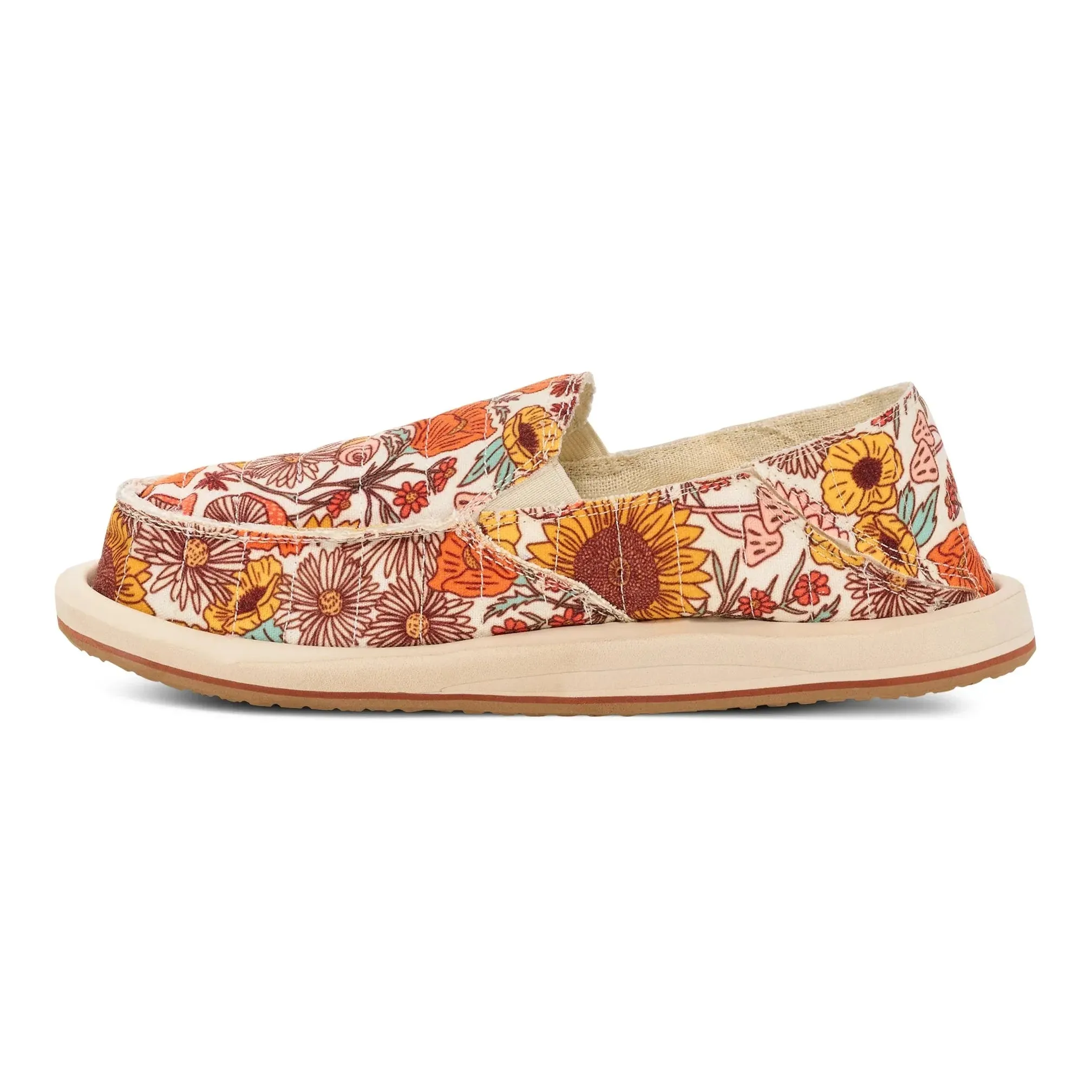 Women's Sanuk Donna Floral Quilt Casuals 1165291-SNSH